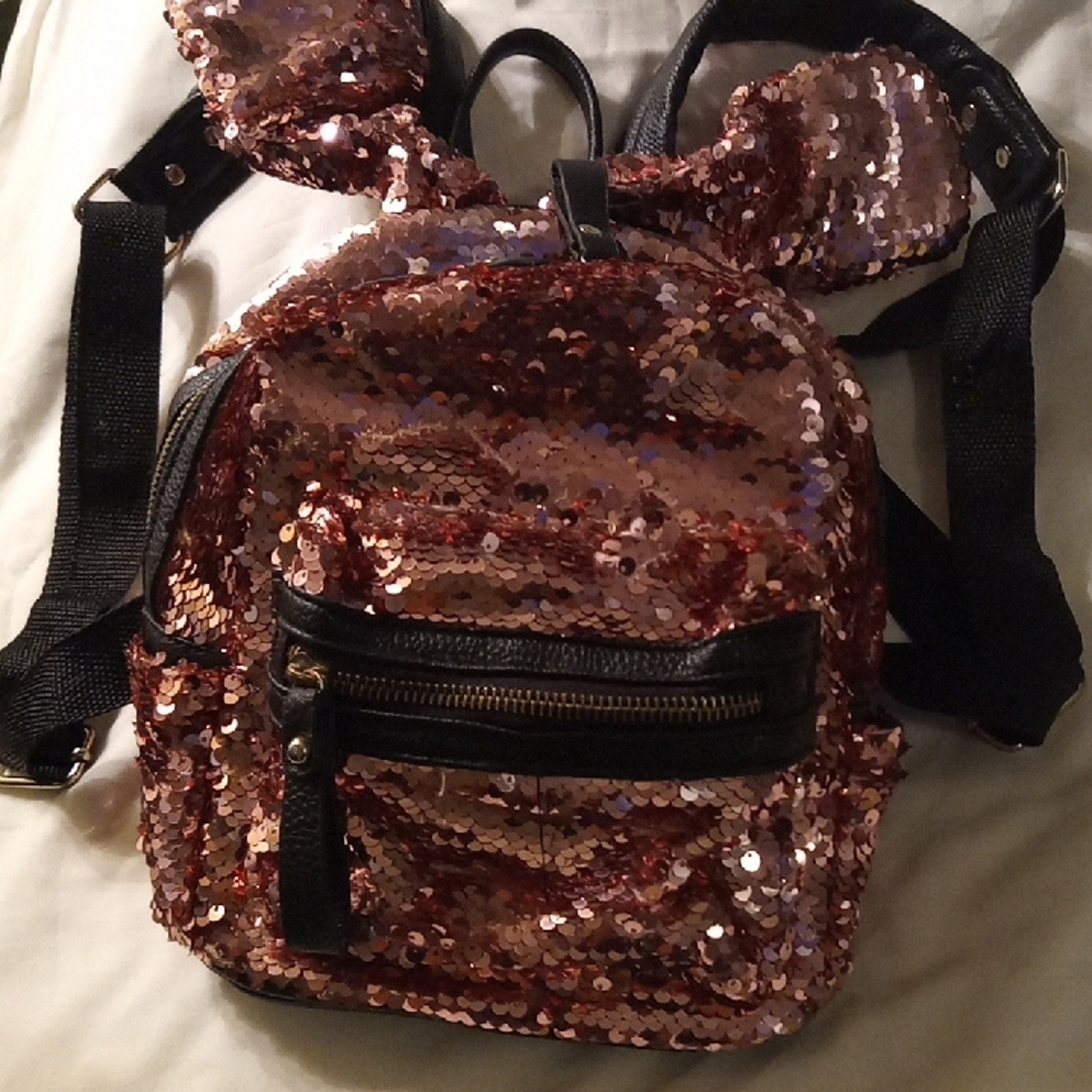 Gold and Black Crinkled Texture Bags